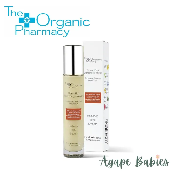The Organic Pharmacy Rose Plus Brightening Complex 35ml Exp-02/27